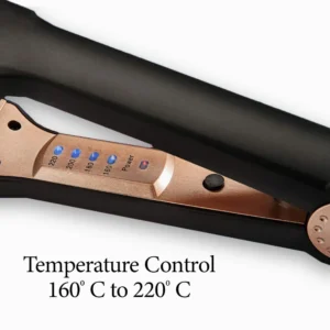 Ultra-Fast 2 in 1 Professional Hair Straightener and Curler – Pink, Salon-Like Styling for All Hair Types