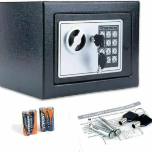 Digital Electronic Safe Box – Coded Security Box for Home, Office, Hotel – Secure Storage with Keypad Lock