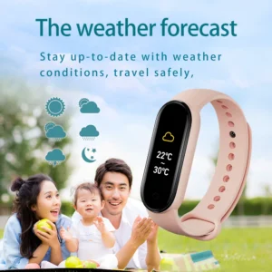 M7 Smart Watch Fitness Tracker – Heart Rate, Blood Pressure & Sport Smartband