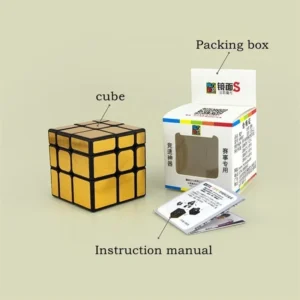 MoYu Cast Coated S Neo Cube Special-Shaped 3 Steps Magic Cube – Slippery Magic Cube Alpinia Oxyphylla Toy for Children