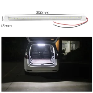 12V LED Car Interior Light Bar – Bright White Light with Switch for RVs, Campers, Boats, Vans, Trucks, and Caravans