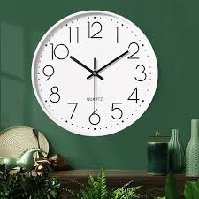 8 Inch Modern Simple & Minimalist Silent Non-Ticking Wall Clock – Ideal for Study, Bedroom, and Living Room
