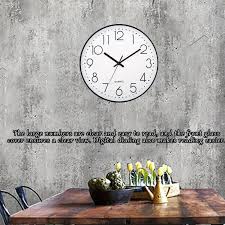 8 Inch Modern Simple & Minimalist Silent Non-Ticking Wall Clock – Ideal for Study, Bedroom, and Living Room